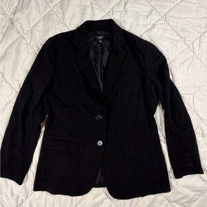 Talbots Elegant Black Suit Jacket